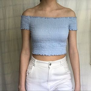 H&M off the shoulder top